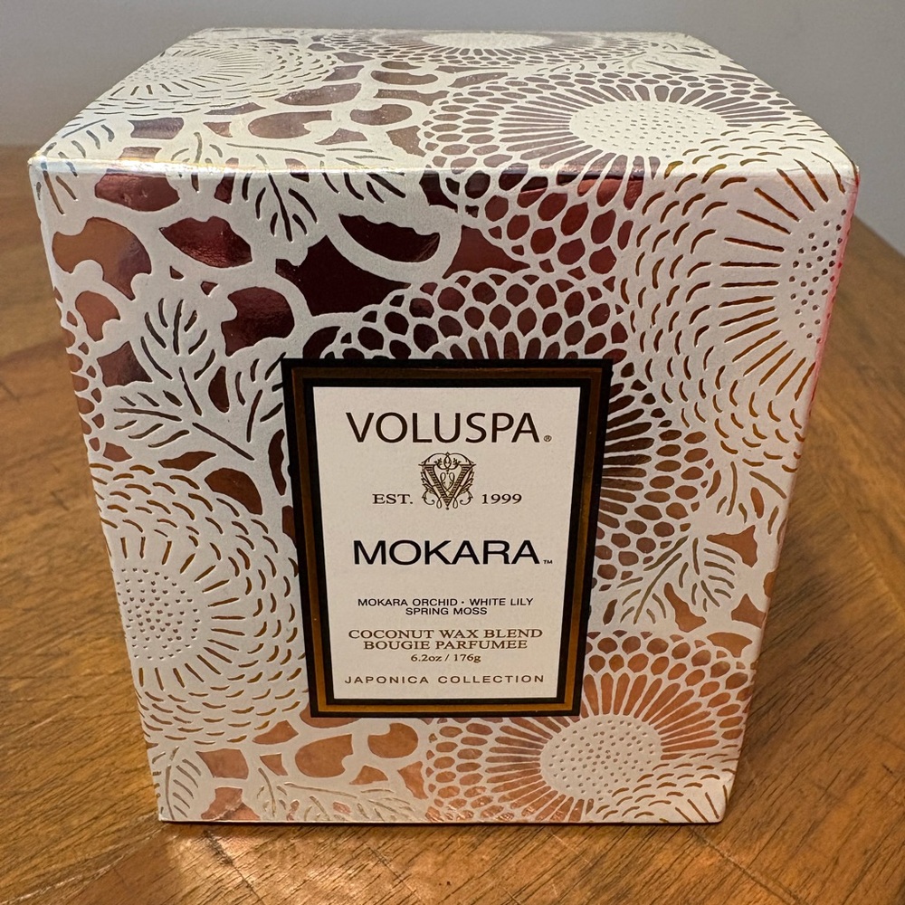 Voluspa White Mokara Candle